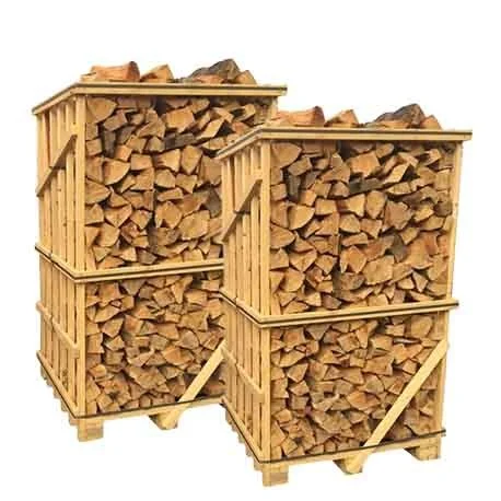 Brennholz Hartholz-Mix (33 cm) – 2 Paletten (6,6 rm) – PEFC-zertifiziert